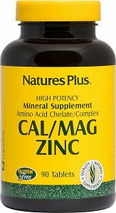 Natures Plus Cal Mag Zinc 90s