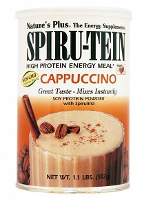 Nature's Plus Spiru-Tein High-Protein Energy Meal Χωρίς Γλουτένη με Γεύση Cappuccino 512gr