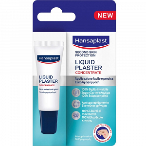 Hansaplast Second Skin Liquid Plaster Επίθεμα σε υγρή μορφή 10ml 1τμχ