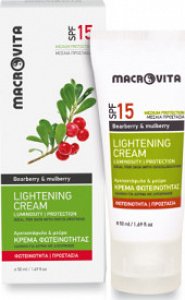 Macrovita Λευκαντική κρέμα SPF15+ 50ml