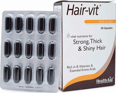 Health Aid Hair-Vit 30 κάψουλες