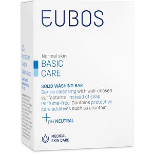 Eubos Blue Solid Washing Bar 125gr