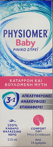Physiomer Hygiene Active Prevention Baby Ρινικό Σπρέι με Θαλασσινό Νερό για Βρέφη και Παιδιά 115ml