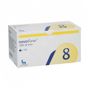 Novo Nordisk NovoFine Βελόνες Ινσουλίνης 30G x 8mm 100τμχ
