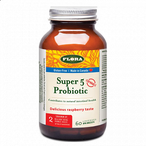 Flora Super 5 Lozenge Probiotic Προβιοτικά 60 παστίλιες