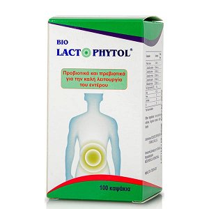 Medichrom Bio Lactophytol με Προβιοτικά και Πρεβιοτικά 100 κάψουλες