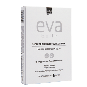 Intermed Eva Belle Supreme Biocellulose Neck Μάσκα Λαιμού 15ml