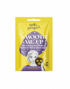InoPlus Selfie Project Shimmer Smooth Golden Μάσκα Προσώπου Υφασμάτινη 1 τεμάχιο