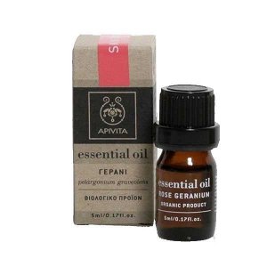 Apivita Βιολογικό Αιθέριο Έλαιο Γεράνι 5ml