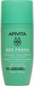 Apivita Bee Fresh Αποσμητικό 24h σε Roll-On 50ml