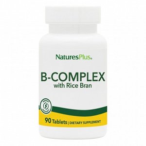 Nature's Plus Energy Support B-complex with Rice Bran 90 ταμπλέτες