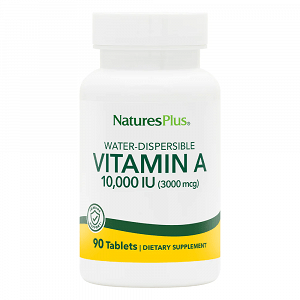 Nature's Plus Immune Support Water-dispersible Vitamin A 10000iu 90 ταμπλέτες