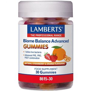 Lamberts Biome Balance Advanced με Προβιοτικά και Πρεβιοτικά 30 ζελεδάκια