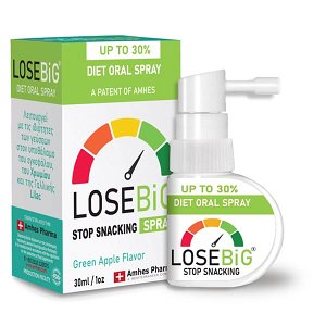 Amhes Losebig Spray Συμπλήρωμα για Αδυνάτισμα 30ml Πράσινο Μήλο