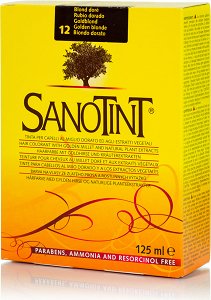 Sanotint Classic 12 Ξανθό Χρυσαφί 125ml