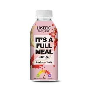 Amhes Fullmeal Ειδικό Συμπλήρωμα Διατροφής 500ml Φράουλα Βανίλια