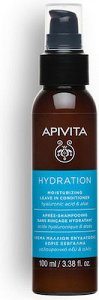 Apivita Hydration Leave In Conditioner για Ενυδάτωση για Όλους τους Τύπους Μαλλιών 100ml