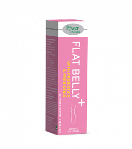 Power of Nature Flat Belly Stevia με Προβιοτικά και Πρεβιοτικά 10 αναβράζοντα δισκία