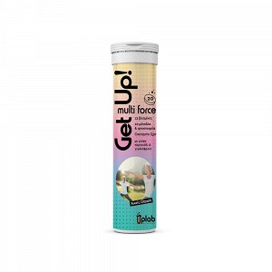 Uplab Pharmaceuticals GetUp Multi Force 20 αναβράζοντα δισκία Orange Grapefruit