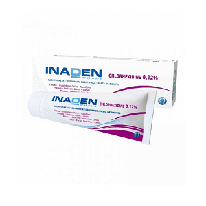 Inaden Chlorhexidine 0.12% Οδοντόκρεμα Χλωρεξιδίνης 75ml