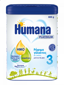 Humana Γάλα σε Σκόνη Platinum 3 12m+ 800gr