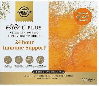 Solgar Ester-C Plus Vitamin C Πορτοκάλι 1000mg 21 φακελίσκοι