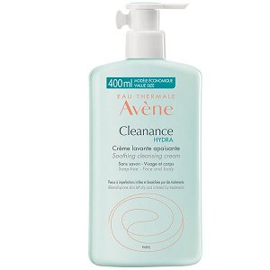 Avene Cleanance Hydra Creme Lavante Apaisante Καταπραϋντική Κρέμα Καθαρισμού 400 ml