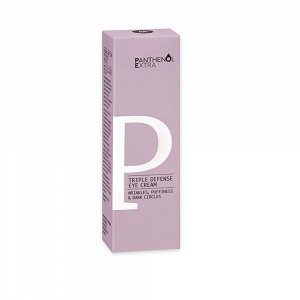 Panthenol Extra Triple Defense Κρέμα Ματιών για Αντιγήρανση , Μαύροι Κύκλοι & Σακούλες 25ml