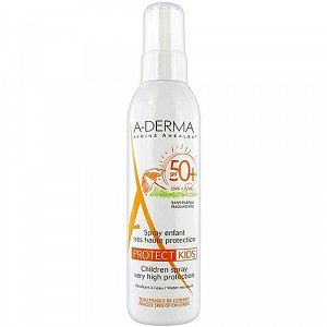 A-Derma Protect Kids Spray Very High Protection Spf50+, 200ml