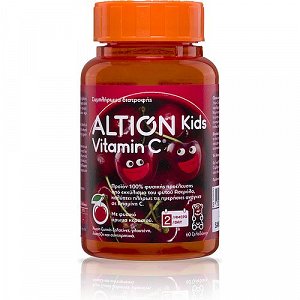 Altion Kids Vitaminc C Κεράσι 60 ζελεδάκια