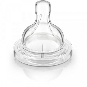 Avent Scf635/27 Θήλες Σιλικόνης Μεταβλητής Ροής(3μ+) , 2 Τμχ