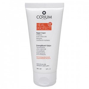 Corium Line Heal Protect Αντηλιακή Κρέμα Προσώπου SPF50 50ml