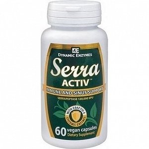 Dynamic Enzymes Serra Activ 60caps