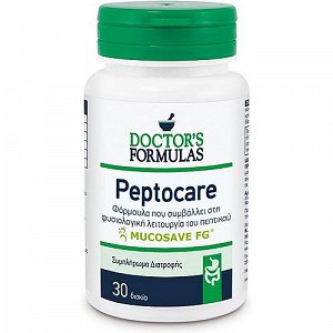 Doctor''s Formulas Peptocare Φόρμουλα Που Συμβάλλει Φυσιολογική Λειτουργία Του Πεπτικού Συστήματος, 30Caps