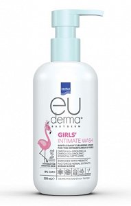 InterMed Παιδικό Αφρόλουτρο Babyderm Girls Intimate Wash σε Μορφή Gel 250ml