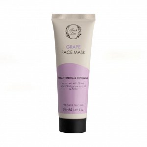 Fresh Line Grape Μάσκα Ομορφιάς Προσώπου για Λάμψη / Αναζωογόνηση / Απολέπιση 50ml