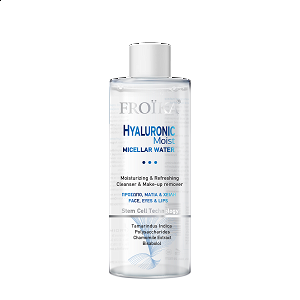 Froika Hyaluronic Moist Micellar Water Αφαίρεσης Μακιγιάζ Προσώπου, Ματιών & Χειλιών 400ml