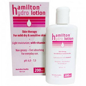 HAMILTON hydro lotion light moisturizer 200ml