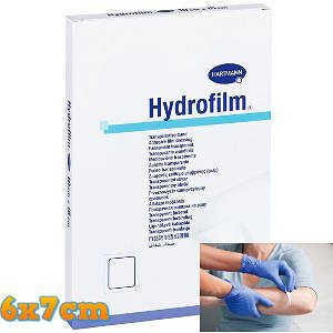 Hartmann Hydrofilm Διαφανές Αυτοκόλλητο Επίθεμα 6x7cm 10τμχ