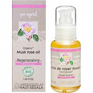 Haut-Segala Organic Musk Rose Oil(Οργανικό Λάδι Άγριο Τριαντάφυλλο), 50ml