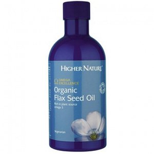 Higher Nature Organic Flax Seed Oil 350ml