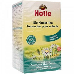 Holle Organic Tea for Kids - Βρεφικό-παιδικό τσάϊ, 20 Sachets x 1.5g