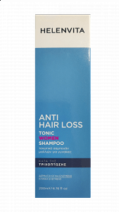 Helenvita Anti Hair Loss Tonic Women Σαμπουάν κατά της Τριχόπτωσης για Όλους τους Τύπους Μαλλιών 200ml