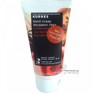 Korres Κρέμα Χεριών Αχλάδι & Περγαμόντο 75ml