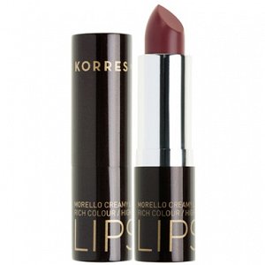 Korres Morello Creamy Lipstick, Φυσικό Μωβ Nο 23, 3.5g