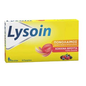 Lysoin Red Fruits 16 tabl