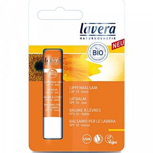 Lavera Sun Sensitiv Βάλσαμο Χειλιών Spf10, 4.5g