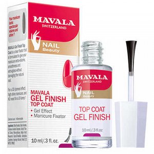 Mavala nail beauty gel finish top coat 10ml