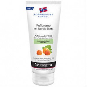 Neutrogena Norwegian Formula Κρέμα ποδιών Θρέψης με Nord Berry 100ml