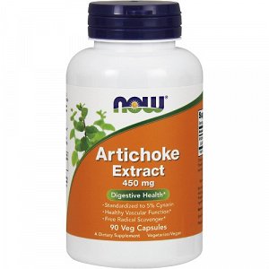 Now Artichoke Extract 450mg 90V.Caps